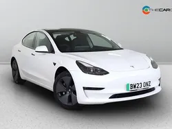 White Used 2023 Tesla Model 3 Long Range RWD Sedan | £24,975 (Fair price)
