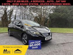 Black Used 2019 Nissan Leaf Tekna Hatchback | £8,995 (A bit pricey)