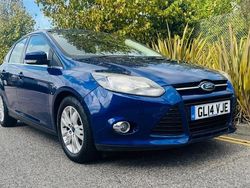 Blue Used 2014 Ford Focus Titanium Hatchback | £5,995 (Fair price)