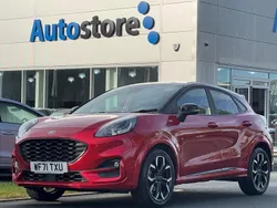 Red Used 2021 Ford Puma Gen-E ST-Line X Hatchback | £15,999