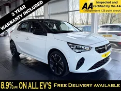 White Used 2022 Vauxhall Corsa-e Elite Hatchback | £12,295 (Fair price)