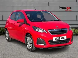 Red Used 2016 Peugeot 108 Active Hatchback | £8,999 (Fair price)