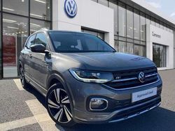 Grey Used 2020 VW T-Cross R-line SUV | £17,499 (Fair price)