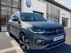 Grey Used 2020 VW T-Cross R-line SUV | £17,999 (Fair price)