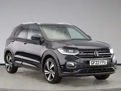 Black Used 2022 VW T-Cross R-line SUV | £19,080 (Fair price)
