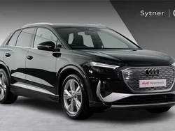Black Used 2024 Audi Q4 e-tron S-Line SUV | £35,000 (Good price)