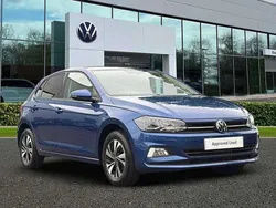 Blue Used 2021 VW Polo Match Hatchback | £15,291 (Fair price)