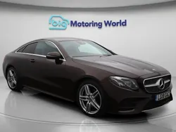 Red Used 2019 Mercedes E220 AMG line Coupe | £21,500 (Good price)