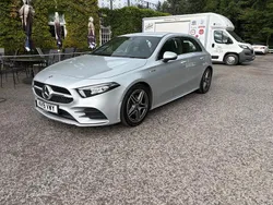 Silver Used 2019 Mercedes A200 AMG line Hatchback | £17,499 (Fair price)