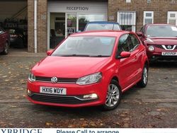 Red Used 2016 VW Polo SE Hatchback | £6,695 (Fair price)
