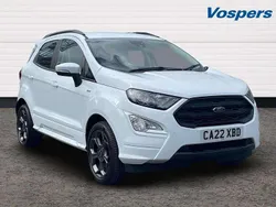 White Used 2022 Ford Ecosport ST-Line SUV | £14,000 (Fair price)