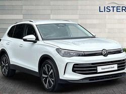 White New 2025 VW Tiguan Elegance SUV | £38,990