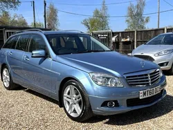 Blue Used 2010 Mercedes C350 Elegance Estate | £6,995