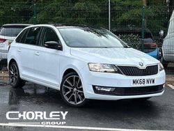 White Used 2018 Skoda Rapid Sport Hatchback | £9,583 (Fair price)