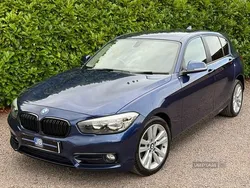 Blue Used 2015 BMW 116 Sport Line Hatchback | £8,600 (Expensive)
