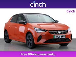 Orange Used 2021 Vauxhall Corsa-e Elite Hatchback | £9,849 (Fair price)