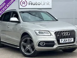 Silver Used 2014 Audi Q5 S-line plus SUV | £11,990 (Fair price)
