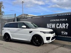 White Used 2018 Land Rover Range Rover Sport HSE Dynamic SUV | £25,995 (Good price)