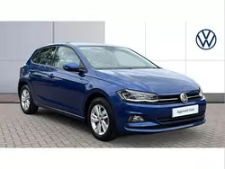 Blue Used 2018 VW Polo SE Hatchback | £11,428 (Fair price)