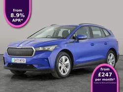Blue Used 2022 Skoda Enyaq iV SUV | £18,636 (Fair price)