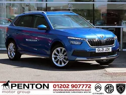 Blue Used 2021 Skoda Kamiq SE L SUV | £16,290 (Fair price)