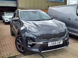 Grey Used 2018 Kia Sportage GT-Line SUV | £8,495 (Super price)