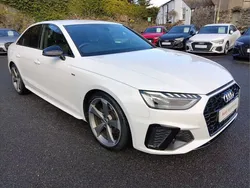 White Used 2021 Audi A4 Black Edition Sedan | £22,495 (Fair price)