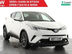 White Used 2017 Toyota C-HR SUV | £12,799 (Fair price)