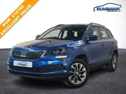 Blue Used 2021 Skoda Karoq SE Drive SUV | £12,795 (Fair price)