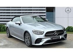 Silver Used 2022 Mercedes E300 AMG Line Premium Cabriolet | £36,200 (Fair price)