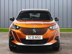 Orange Used 2021 Peugeot e-2008 GT SUV | £13,789 (Fair price)