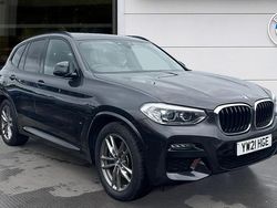 Grey Used 2021 BMW X3 M Sport SUV | £28,800 (Good price)
