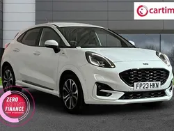 White Used 2023 Ford Puma ST-Line Hatchback | £14,990 (Fair price)