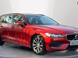 Metallic fusion red Used 2022 Volvo V60 Momentum Estate | £23,665 (Fair price)