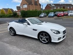 White Used 2014 Mercedes SLK250 AMG Cabriolet | £8,991 (Fair price)