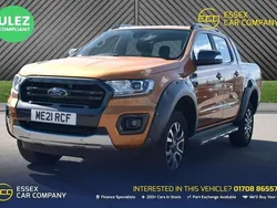 Orange Used 2021 Ford Ranger Wildtrack Pickup | £19,895 (Fair price)