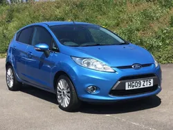 Blue Used 2009 Ford Fiesta Titanium Hatchback | £3,495 (Fair price)