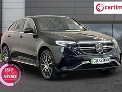 Black Used 2022 Mercedes EQC400 AMG line SUV | £26,250 (Good price)