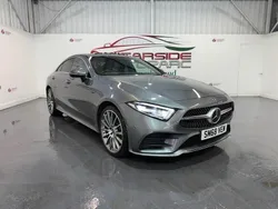 Grey Used 2018 Mercedes CLS400 AMG line Coupe | £24,999 (Expensive)