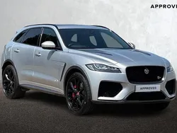 Indus silver Used 2020 Jaguar F-Pace Supercharged SUV | £43,750