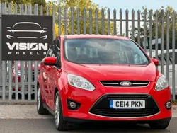 Red Used 2014 Ford C-MAX Titanium MPV | £3,195 (Fair price)