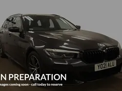 Grey Used 2021 BMW 530e M Sport Estate | £22,420 (Good price)