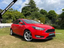 Red Used 2015 Ford Focus Zetec Hatchback | £5,995 (Fair price)