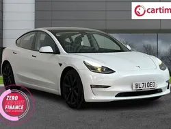 White Used 2022 Tesla Model 3 Long Range Sedan | £19,490 (Good price)