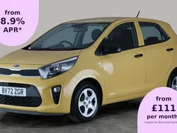 Yellow Used 2022 Kia Picanto 4 Hatchback | £9,128 (Good price)