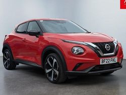 Red Used 2022 Nissan Juke Tekna SUV | £15,290 (Fair price)