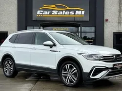 White Used 2022 VW Tiguan Allspace Elegance SUV | £28,450 (Expensive)