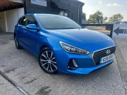 Blue Used 2018 Hyundai i30 Premium Hatchback | £10,300 (A bit pricey)