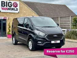Black Used 2020 Ford Transit Custom Limited Van | £17,494 (Super price)
