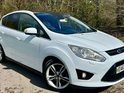 White Used 2013 Ford C-MAX Titanium X MPV | £5,870 (Expensive)